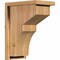 Ekena Millwork Monterey Smooth Corbel w/Backplate, Western Red Cedar, 7 1/2"W x 12"D x 16"H COR08X12X16MON01SWR - alternate 1